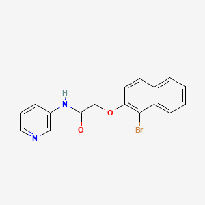Chemical structure of VU0405601