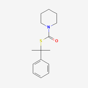 Chemical structure of Dimepiperate