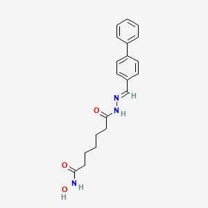 Chemical structure of Crebinostat