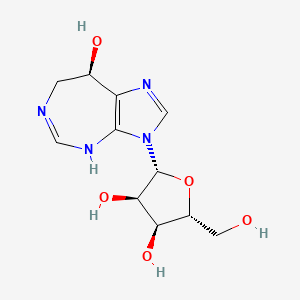Chemical structure of Coformycin
