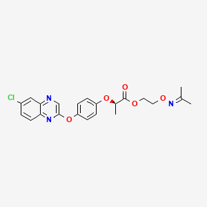Chemical structure of Propaquizafop