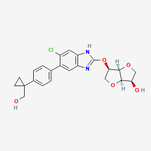 Chemical structure of PF-739