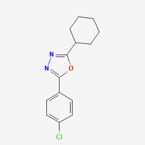 Chemical structure of MLS000545091