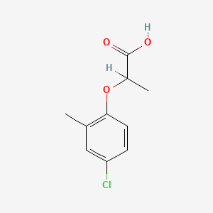 Chemical structure of Mecoprop
