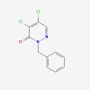 Chemical structure of EcDsbB-IN-9