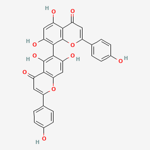 Chemical structure of Agathisflavone