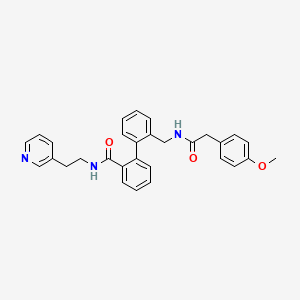 Chemical structure of AVE-0118