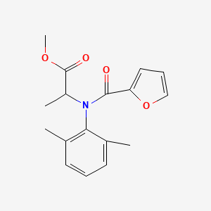 Chemical structure of Furalaxyl