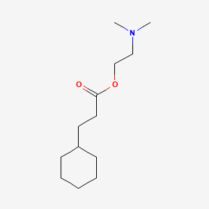 Chemical structure of Cyprodenate