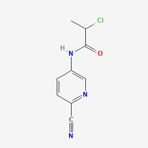 Chemical structure of P-2281