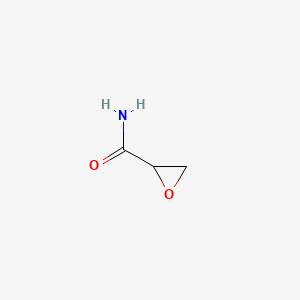 Chemical structure of Glycidamide