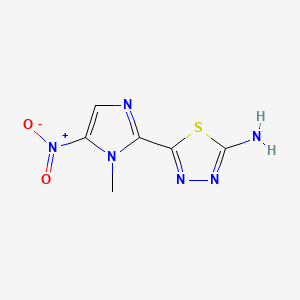 Chemical structure of Megazol