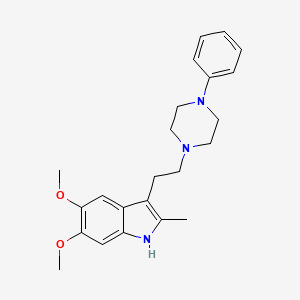 Chemical structure of Oxypertine