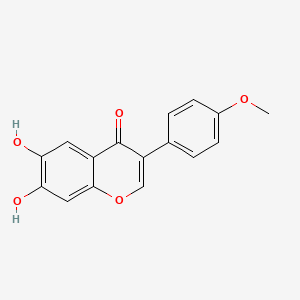 Chemical structure of Texasin