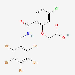 Chemical structure of MK204