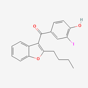Chemical structure of L-6424