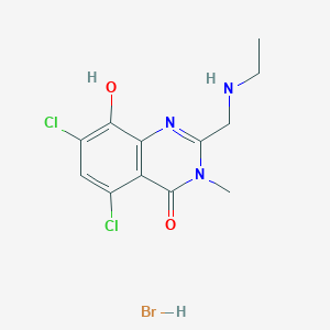 Chemical structure of PBT434
