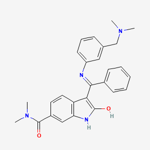 Chemical structure of (E/Z)-BIX02189