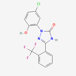 Chemical structure of BMS-195270