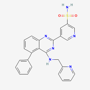 Chemical structure of BMS-919373