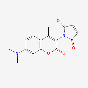 Chemical structure of DACM