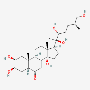Chemical structure of Inokosterone