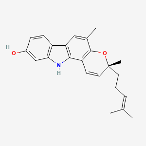 Chemical structure of Mahanine