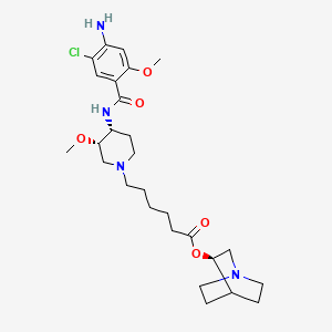 Chemical structure of Naronapride