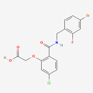 Chemical structure of IDD388