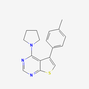 Chemical structure of UMK57