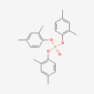 Chemical structure of Trixylyl phosphate