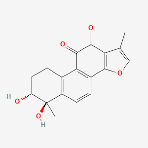 Chemical structure of Tanshindiol C