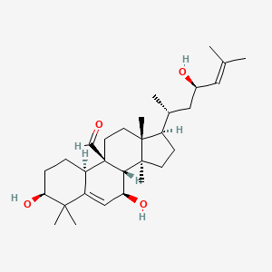 Chemical structure of Momordicine I