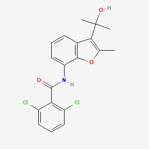 Chemical structure of FR-167356