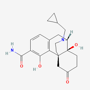 Chemical structure of Samidorphan