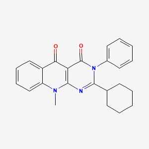 Chemical structure of MLS1082