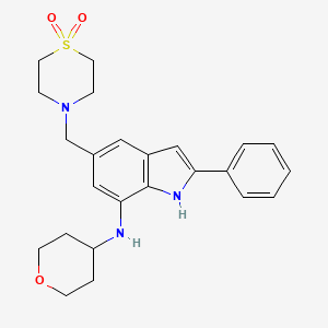 Chemical structure of NecroX-7