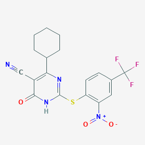 Chemical structure of RH01386