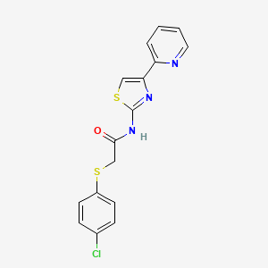 Chemical structure of CP-312