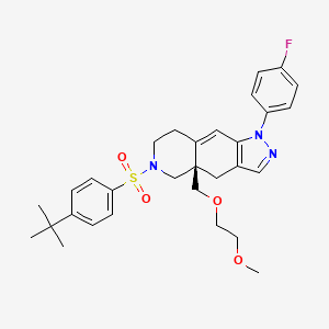 Chemical structure of C108297
