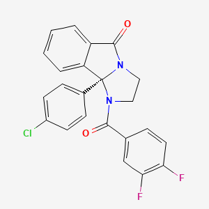 Chemical structure of (R)-ML375