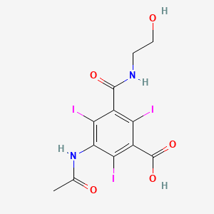Chemical structure of Loxitalamic acid
