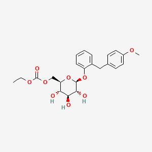 Chemical structure of Sergliflozin etabonate