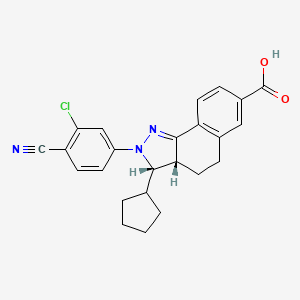 Chemical structure of PF-3882845