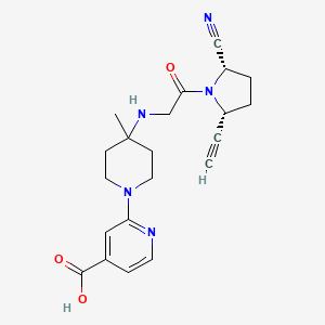 Chemical structure of (S)-PF-04449613
