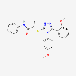 Chemical structure of ASN02563583
