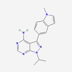 Chemical structure of CpCDPK1/TgCDPK1-IN-3