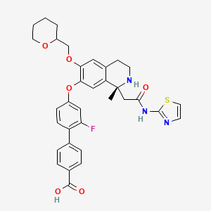 Chemical structure of PCSK9 degrader 1