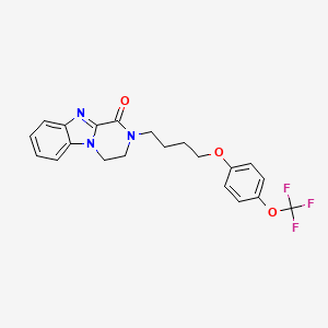 Chemical structure of mGluR2 modulator 1