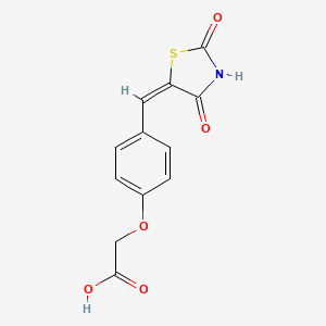 Chemical structure of GPR35 agonist 3